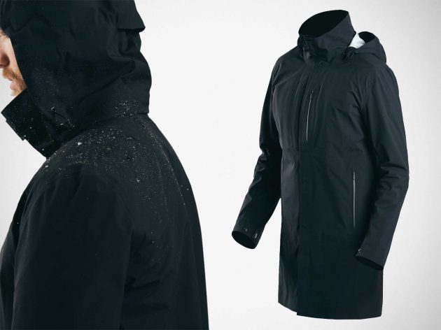 The Styrman Ultralight Raincoat by Mission Workshop