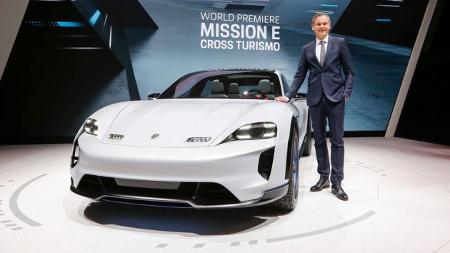 Porsche Mission E Cross Turismo Concept Study