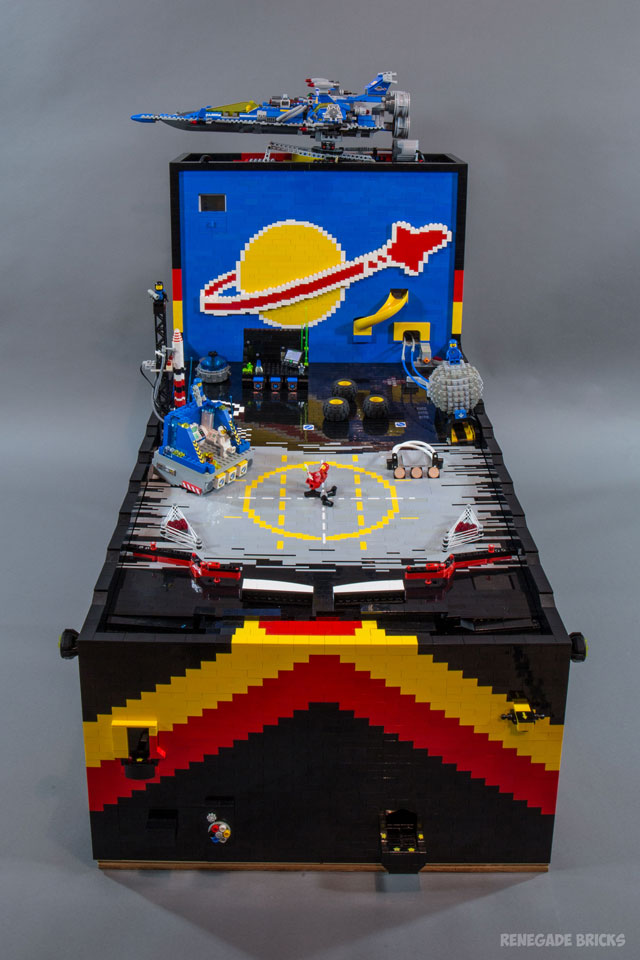 Someone Made A Pinball Machine Entirely Out Of LEGO And It Is Awesome!