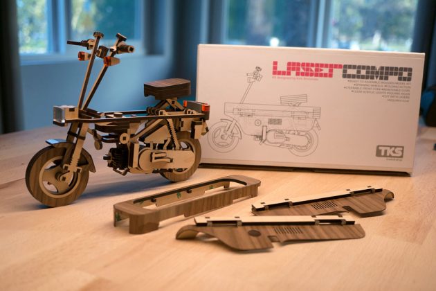 Lasercompo Scale Scooter Kit by Kirk Shinmoto