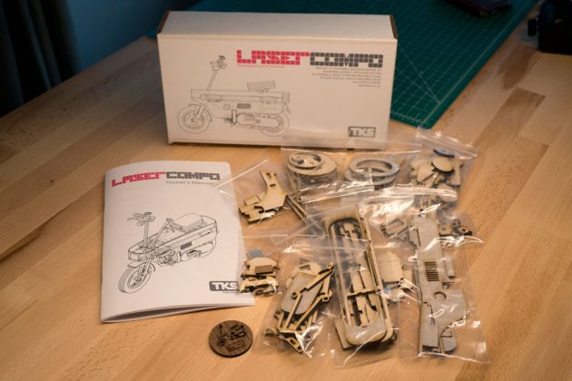 Lasercompo Scale Scooter Kit by Kirk Shinmoto