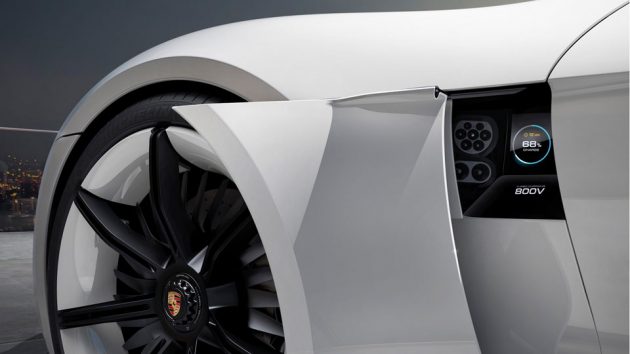 Porsche Taycan Electric Sports Car