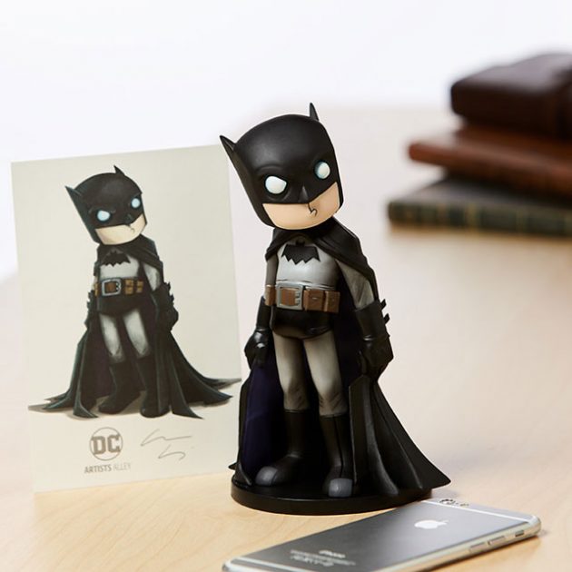 DC Collectibles Artists Alley Superman By Chris Uminga - Black & White Variant Vinyl Figure | 6.44" Tall