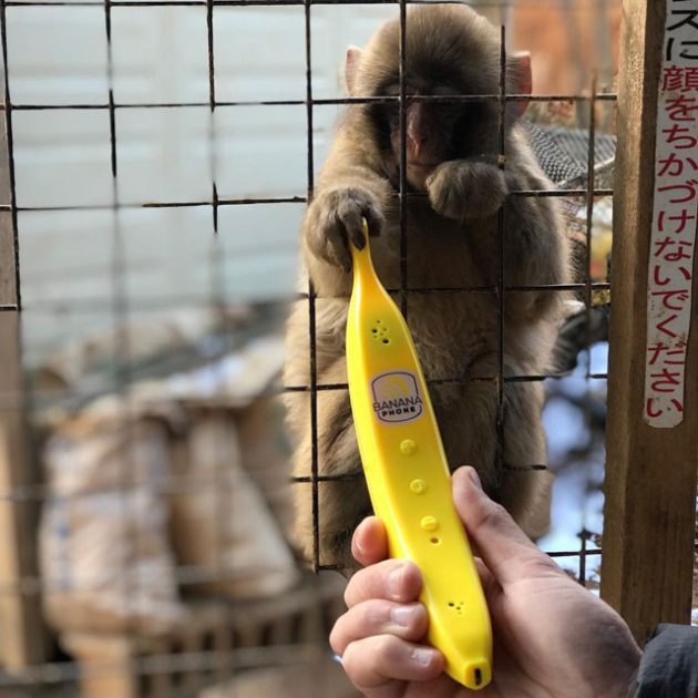 Banana Phone Bluetooth-enabled Mobile Handset