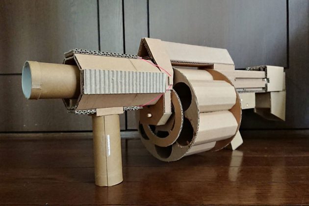 Cardboard Grenade Launcher