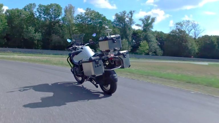 You Heard Of Autonomous Cars, Now Meet The Autonomous Motorcycle