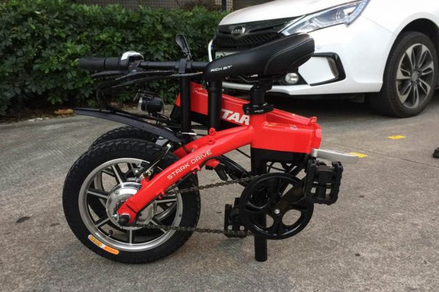 Stark Drive Mini Folding Electric Bicycle