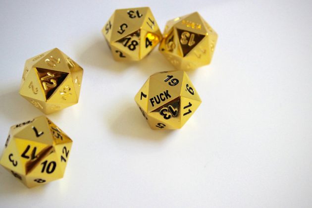 Critical Failure D20 Dice