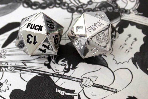 Critical Failure D20 Dice