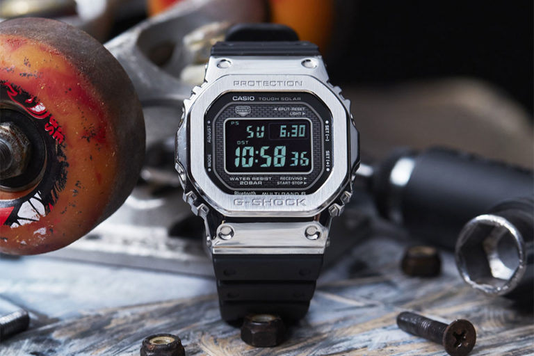 CASIO Debuts G-Shock With 1983 Case in Full Metal Paired With Resin Band
