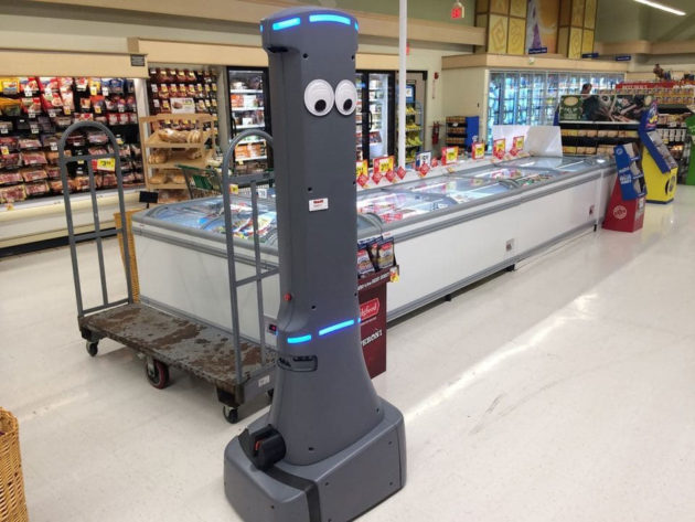 Supermarket Chain Deploys Googly-eyed Robots