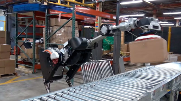 Boston Dynamics Handle Evolved Into An Ostrich-like Logistic Robot