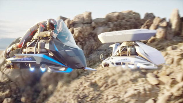 JPA The Speeder Flying Motorcycle