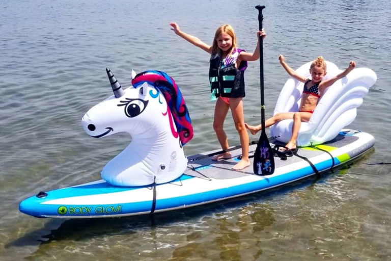 Stand Up Floats Inflatable Creatures Make Paddle Board Less Boring