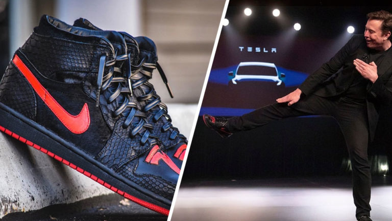 elon musk jordan shoes
