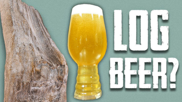 Log Beer Home Brew Beer by Dailey Crafton