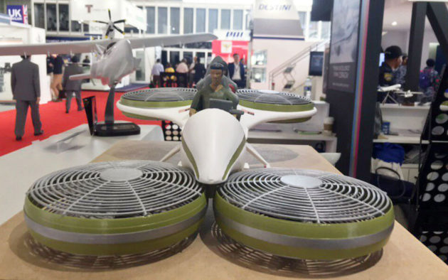 Malaysia Unveiled Flying Car Model