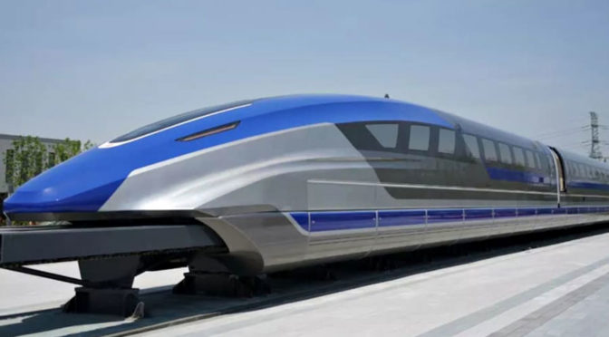 CRRC 600 Km/h Maglev Train Prototype