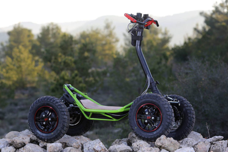 EZ Raider Is The Jeep/Land Rover Of The Electric Scooter World