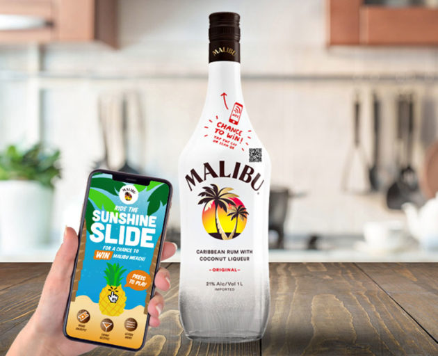 Malibu NFC Connected Bottle