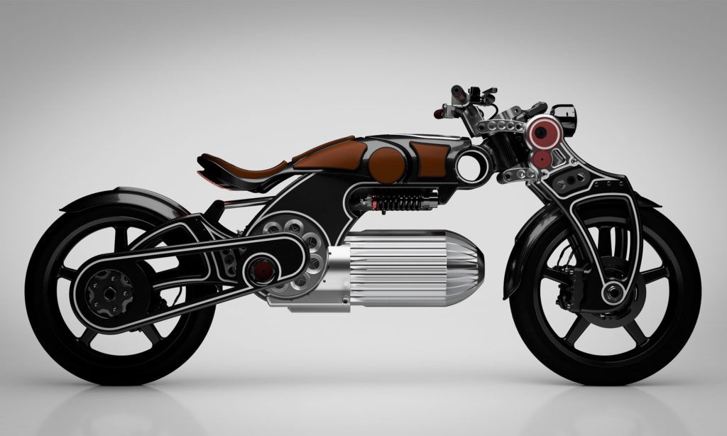 Curtiss Hades Electric Motorcycle
