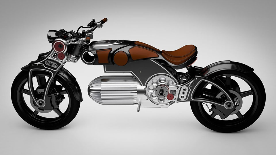 Curtiss Hades Electric Motorcycle