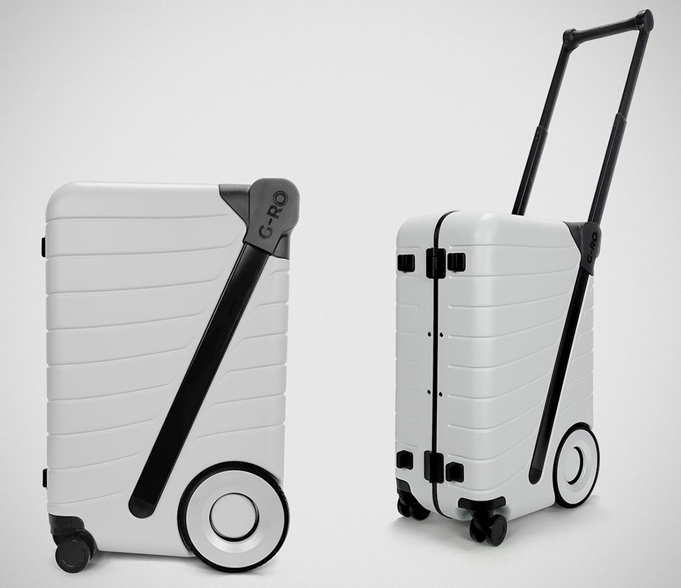 G-RO The Six Push Carry-on Luggage