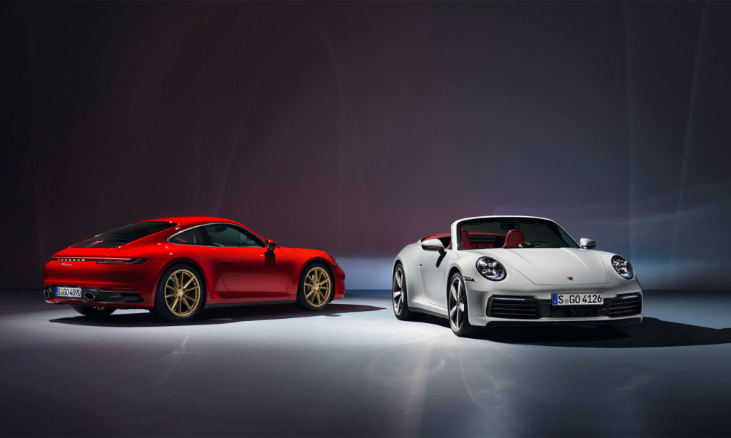 2020 Porsche 911 Carrera Coupe and Cabriolet