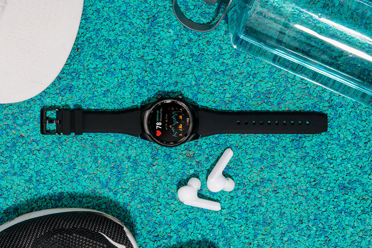 PELLICOLA VETRO 3MK Protezione per TicWatch Pro 3 in flessibile con copertura schermo completa PELLICOLA VETRO 3MK Protezione per TicWatch Pro 3 in flessibile con copertura schermo completa
