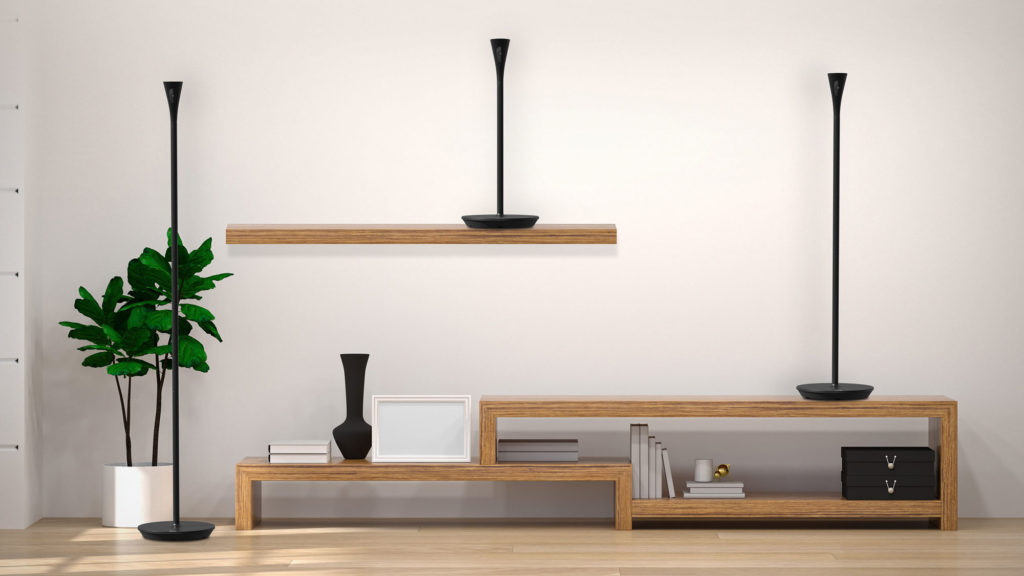 Panasonic HomeHawk Security Camera Floor Lamp