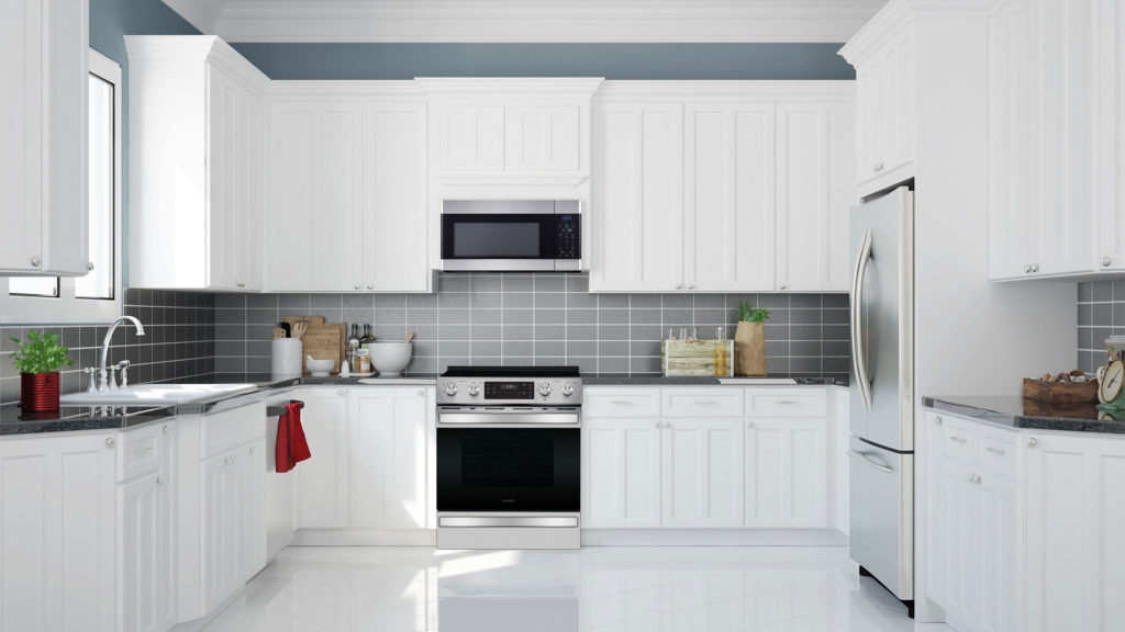 Sharp Full Built-in Kitchen Suite