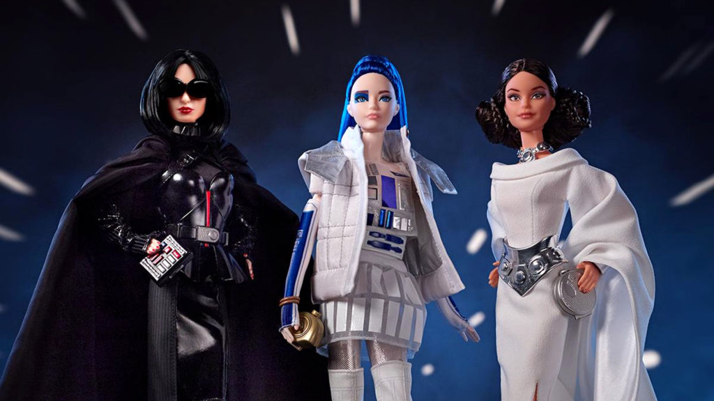 Star Wars Barbie Dolls by Mattel