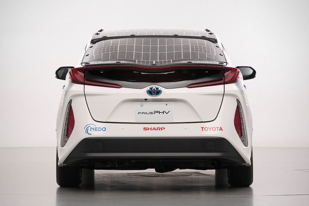 Toyota Solar-Powered Prius Being Tested