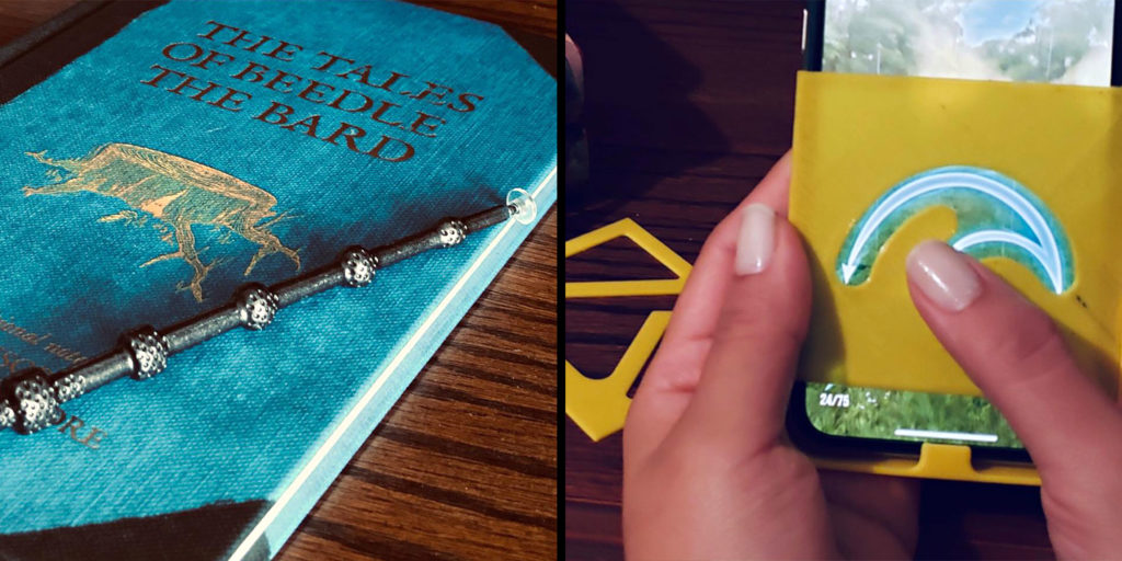 Wand Styluses and Spell Trace Stencils for Harry Potter: Wizards Unite