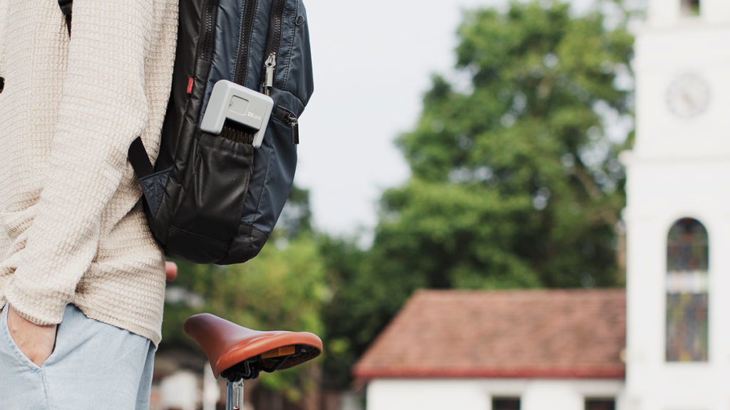 ZiiLock Foldable Biometric Keyless Bike Lock