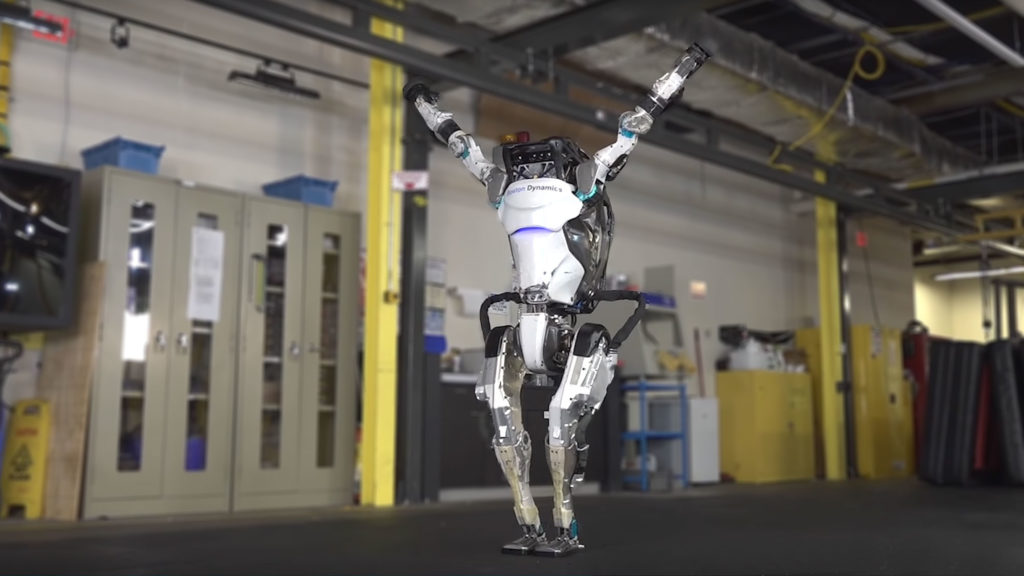 Boston Dynamics Atlas More Parkour