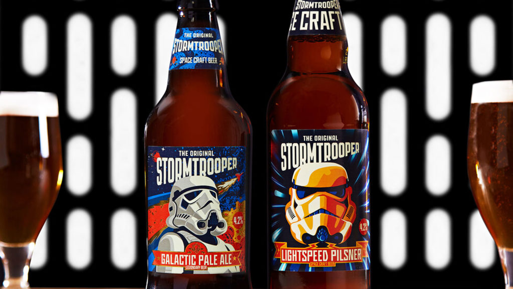 Galactic Pale Ale and Lightspeed Pilsner