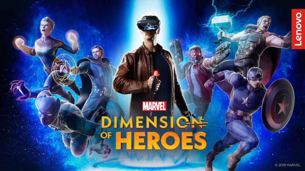 Marvel Dimension of Heroes AR Video Game