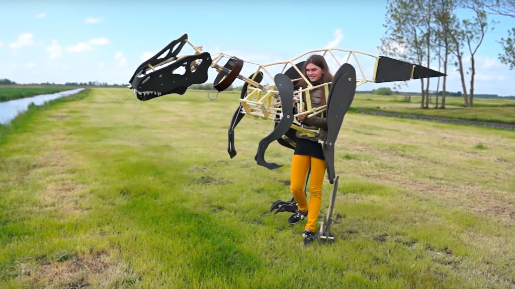 Mechanical Dinosaur Costume