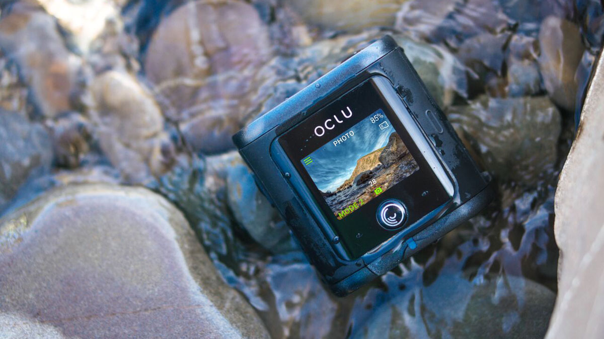 OCLU 4K Action Camera Lets You Record And Edit Action Footage Right On