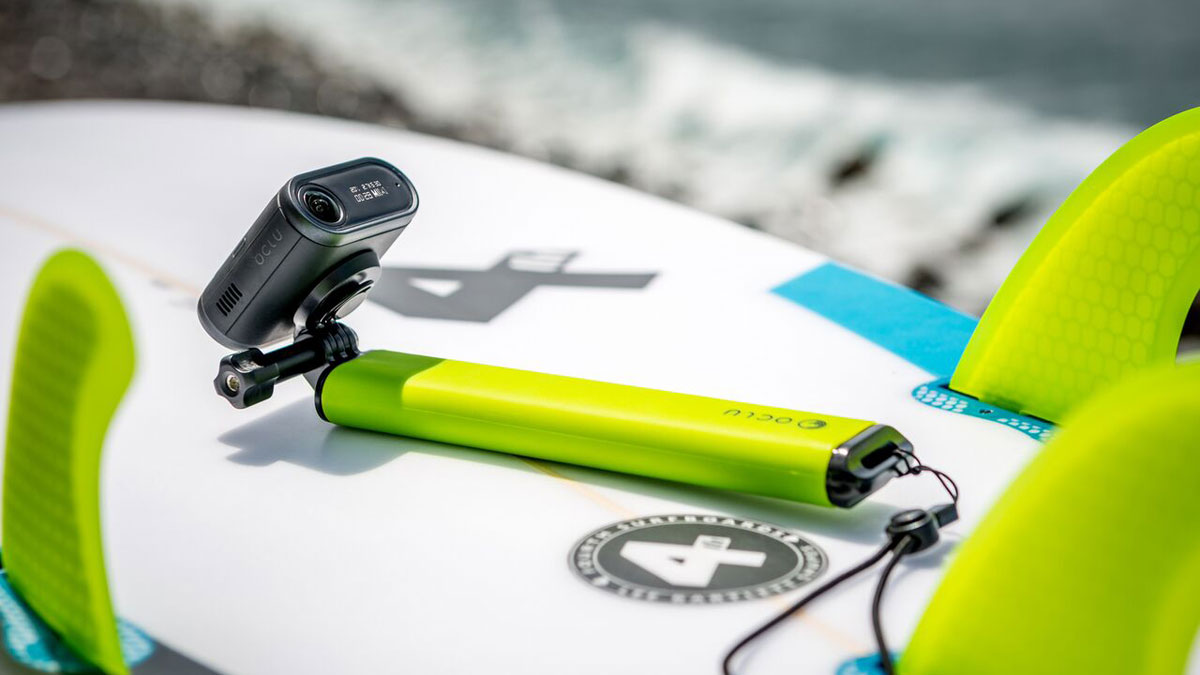 OCLU 4K Action Camera Lets You Record And Edit Action Footage Right On