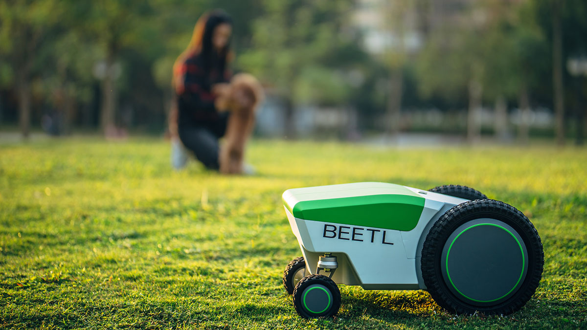 Meet Beetl, An Autonomous Robot That Goes Around Your Yard To Scoop Up