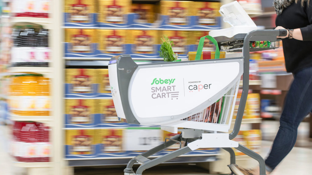 Caper Smart Shopping Cart