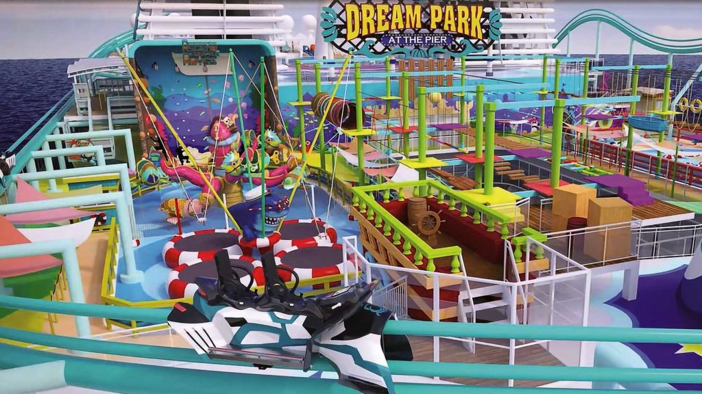 Dream Cruises Longest Roller Coaster at Sea