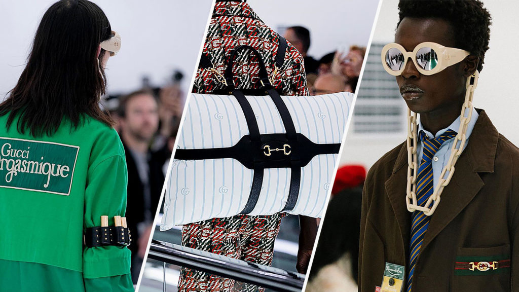 Gucci Weird Fashion Pieces SS20