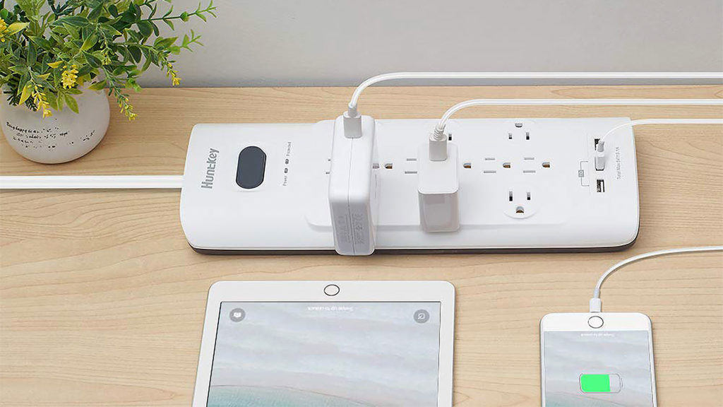 HuntKey Surge Protected Power Strip