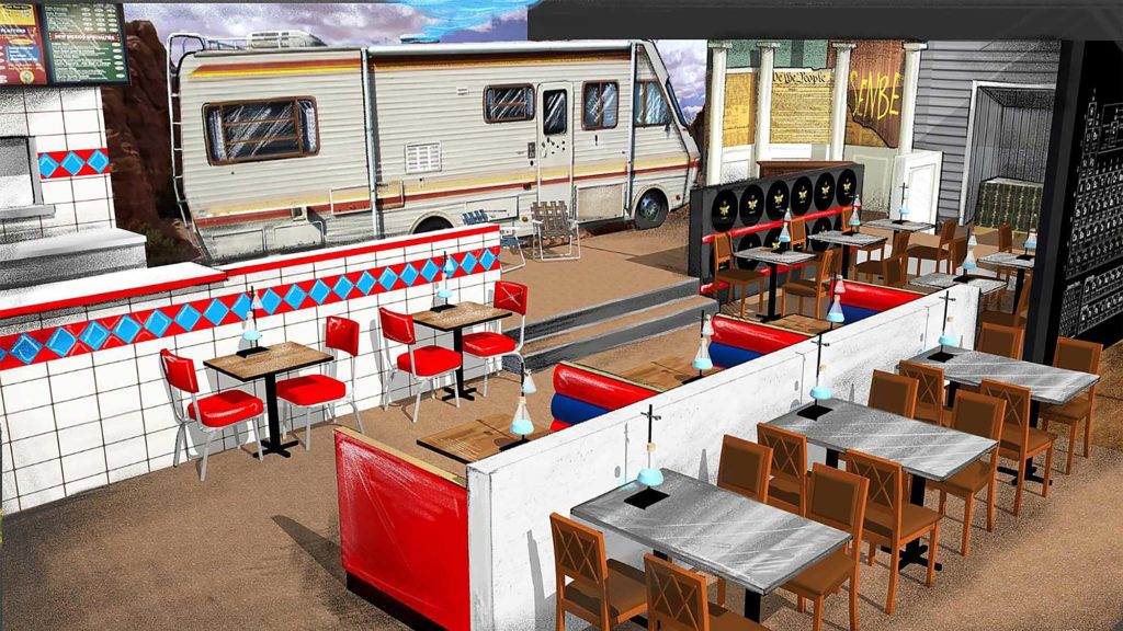 Interactive Breaking Bad Pop-up in L.A.