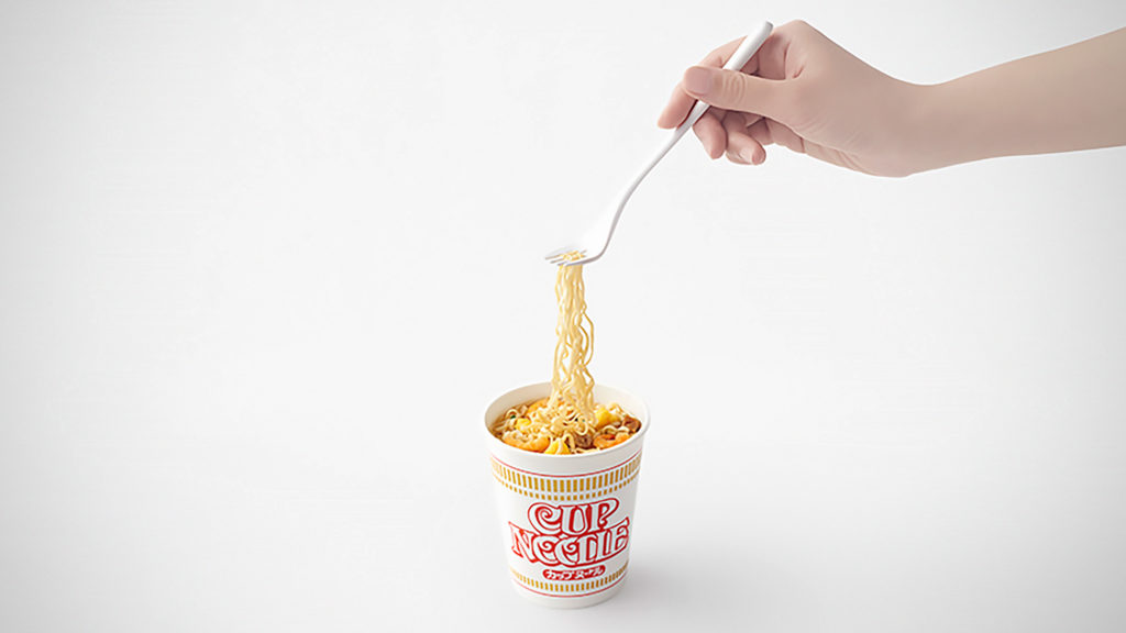 Nissin Cup Noodle The Fork
