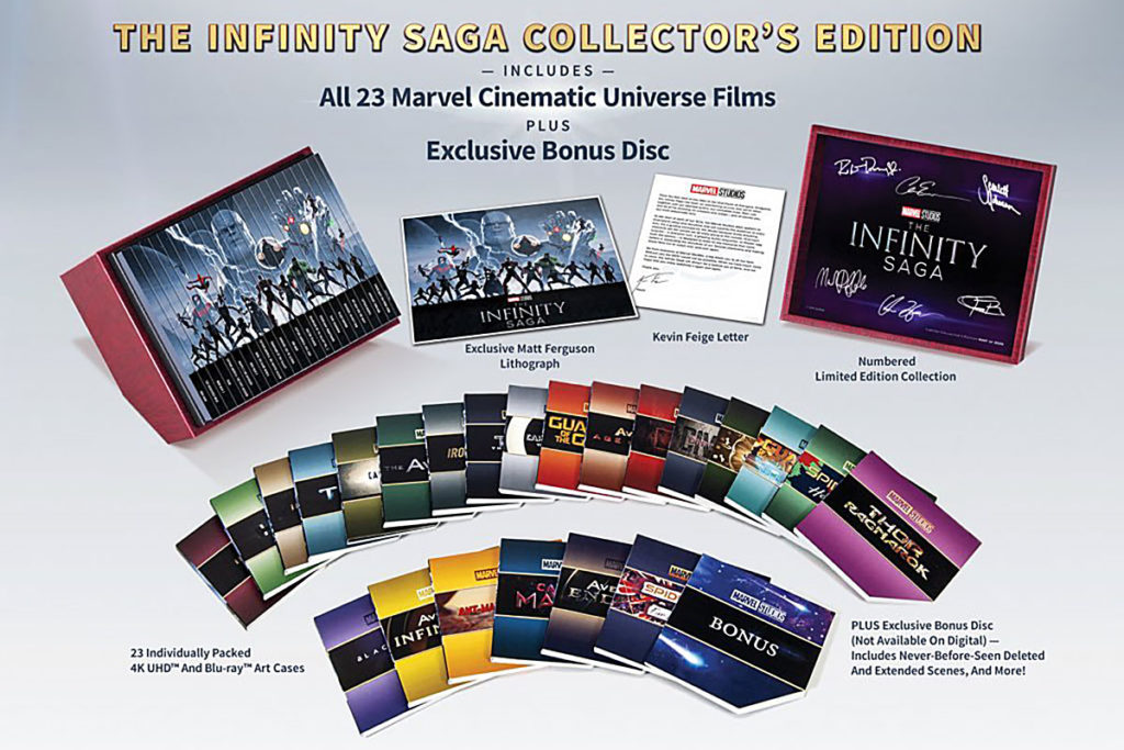 The Infinity Saga Collector’s Edition Bluray Collection Is Available