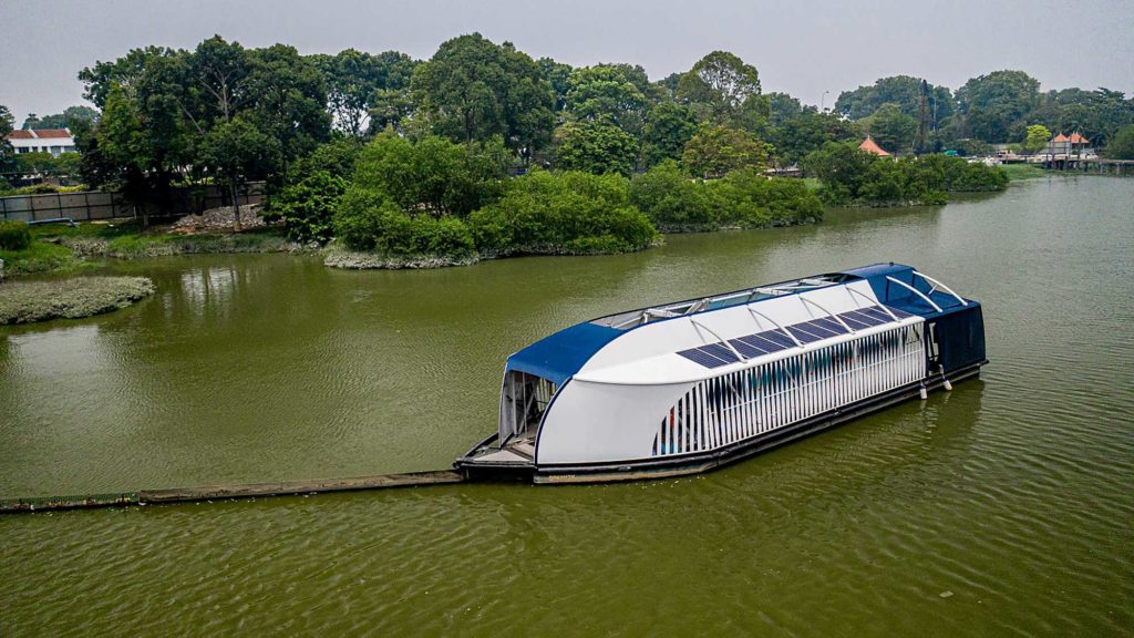 The Ocean Cleanup Interceptor River Trash Collector